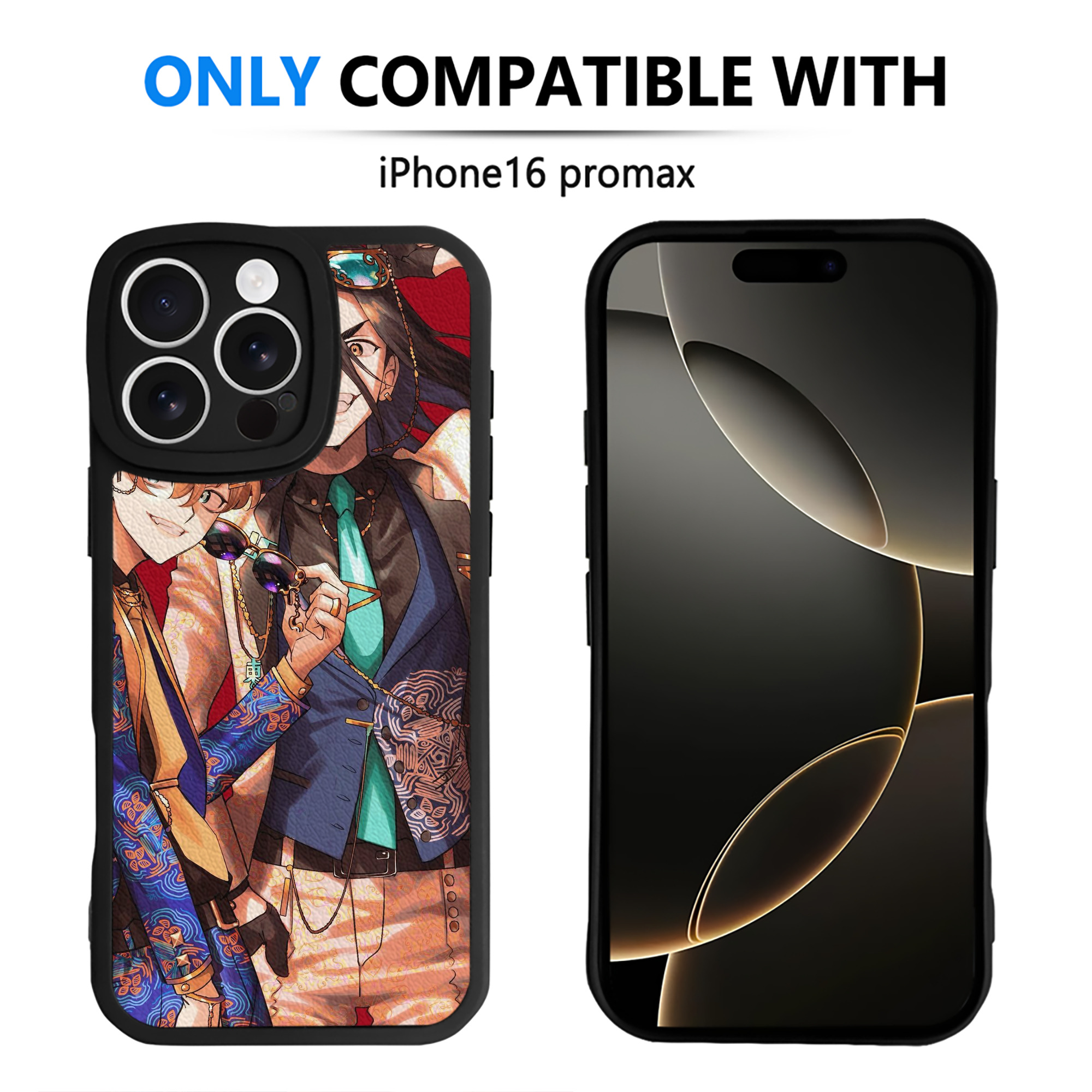（画像用） 東京リベンジャーズ Tokyo Revengers 【iPhone 16シリーズ対応】シリコンスマホケース（レザー調） 材質：シリコン